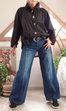 Chemise noire Sophia