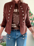 Veste Victoria Chocolat du 36 au 42