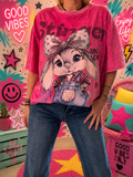 Tee-shirt Ample Bunny rose du 38 au 48