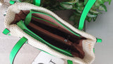 Sac Maria C.  Vert fluo