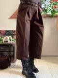 Pantalon Nash Chocolat avec ceinture du 36 au 44