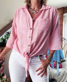 Chemise rose Astrid