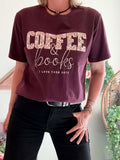 Tee-shirt Coffee bordeaux du 36 au 42