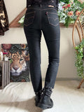 Jeans brut noir Sloane du 38 au 48
