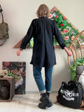 Veste longue MJ noire du 36 au 42/44
