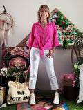 Chemise rose/fushia Astrid