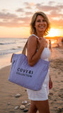 Grand sac fourre-tout Coveri lila