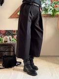 Pantalon Nash noir avec ceinture du 36 au 44