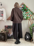 Sweat Beverly Hills chocolat du 36 au 46