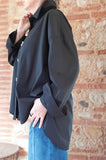 Chemise noire Sophia