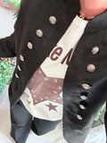 Veste Victoria noire du 36 au 42
