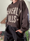 Sweat Beverly Hills chocolat du 36 au 46