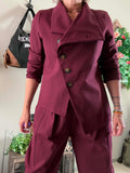 Veste bordeaux Agathe du 36 au 42