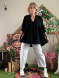 Blouse Amanda noir