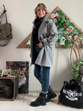 Manteau BLAIR gris du 36 au 42