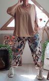 Haut Oversize camel Star