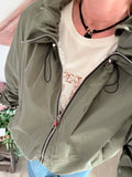 Veste Léonie kaki du 36 au 42