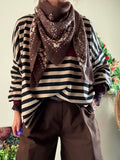 Echarpe Sienna Chocolat
