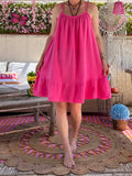 Robe Tunique Isabelle Fushia