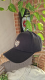 Casquette noire Coeur Léo