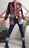 Veste velours Carmen