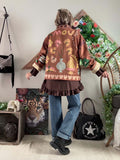 Veste terracotta bohème du 36 au 44/46