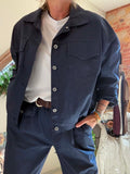 Veste City bleu marine du 38 au 48