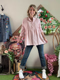 Blouse Josephine rose poudré