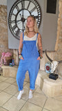Salopette Justine bleu délavé