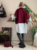 Veste Mila Bordeaux du 36 au 46