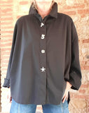 Chemise noire Sophia