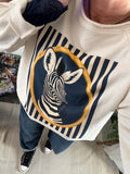 Sweat Zebré du 36 au 42