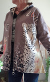 Veste Love chocolat