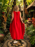 Robe Eva rouge du 38 au 52