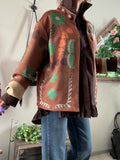 Veste terracotta bohème du 36 au 44/46