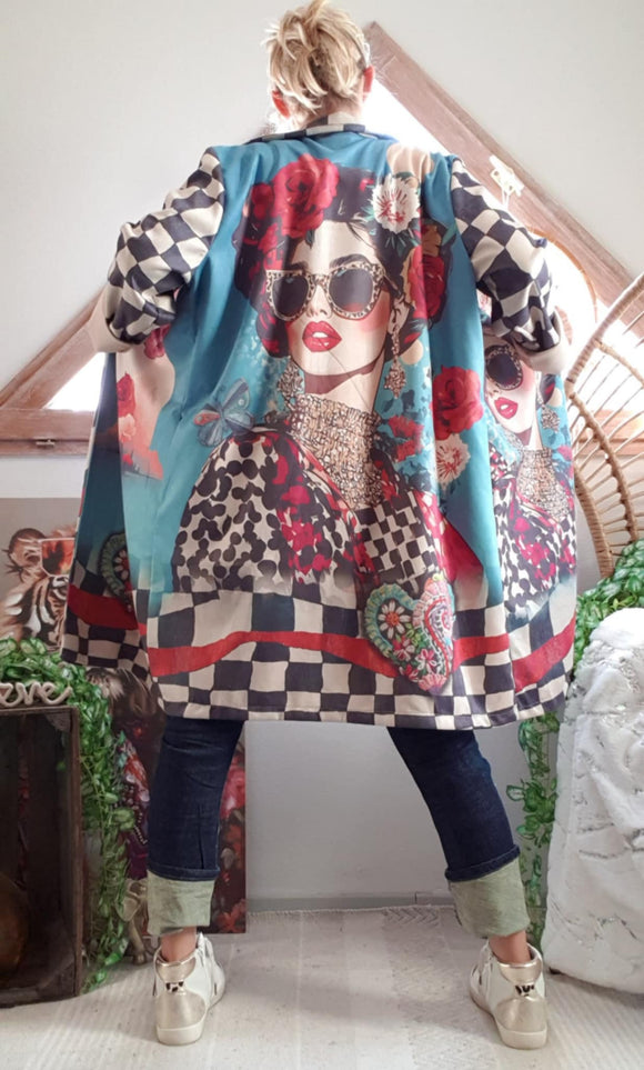 Veste longue Model
