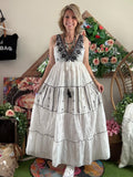 Robe Elena blanche/noire