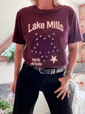 Tee-shirt Lake Mills bordeaux du 36 au 42