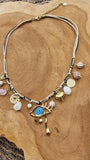 Collier Gaudy beige