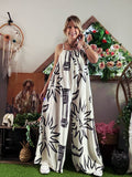 Combinaison Athena beige/noire