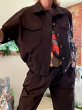 Veste City chocolat du 38 au 48
