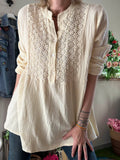 Blouse Josephine jaune clair