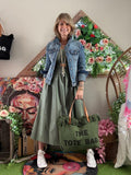 Cabas The Tote Bag Kaki