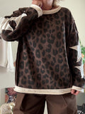 Sweat Léo Star choco du 36 au 44