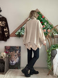 Pull/poncho Esmée beige chiné du 36 au 52