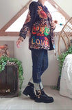 Veste velours Carmen