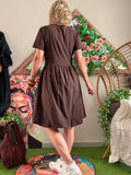 Robe Savana  chocolat
