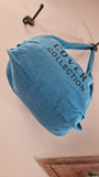 Fourre-tout Coveri bleu turquoise