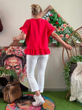 Haut Havane couleur rouge