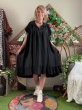 Robe Cécile noire du 38 au 52